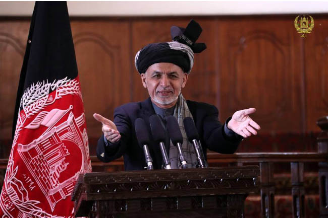 رئیس جمهور خطاب به طالبان: اختیار خود را به کشور همسایه ندهید